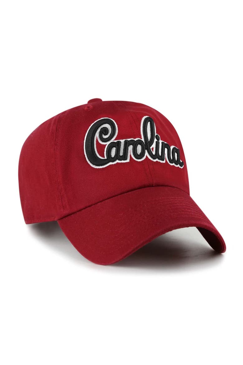 Men's '47 Garnet South Carolina Gamecocks Vault Clean Up Adjustable Hat, Alternate, color, Garnet