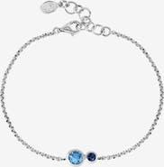 Dower & Hall 'Blues' Tutti Frutti Duo Chain Bracelet