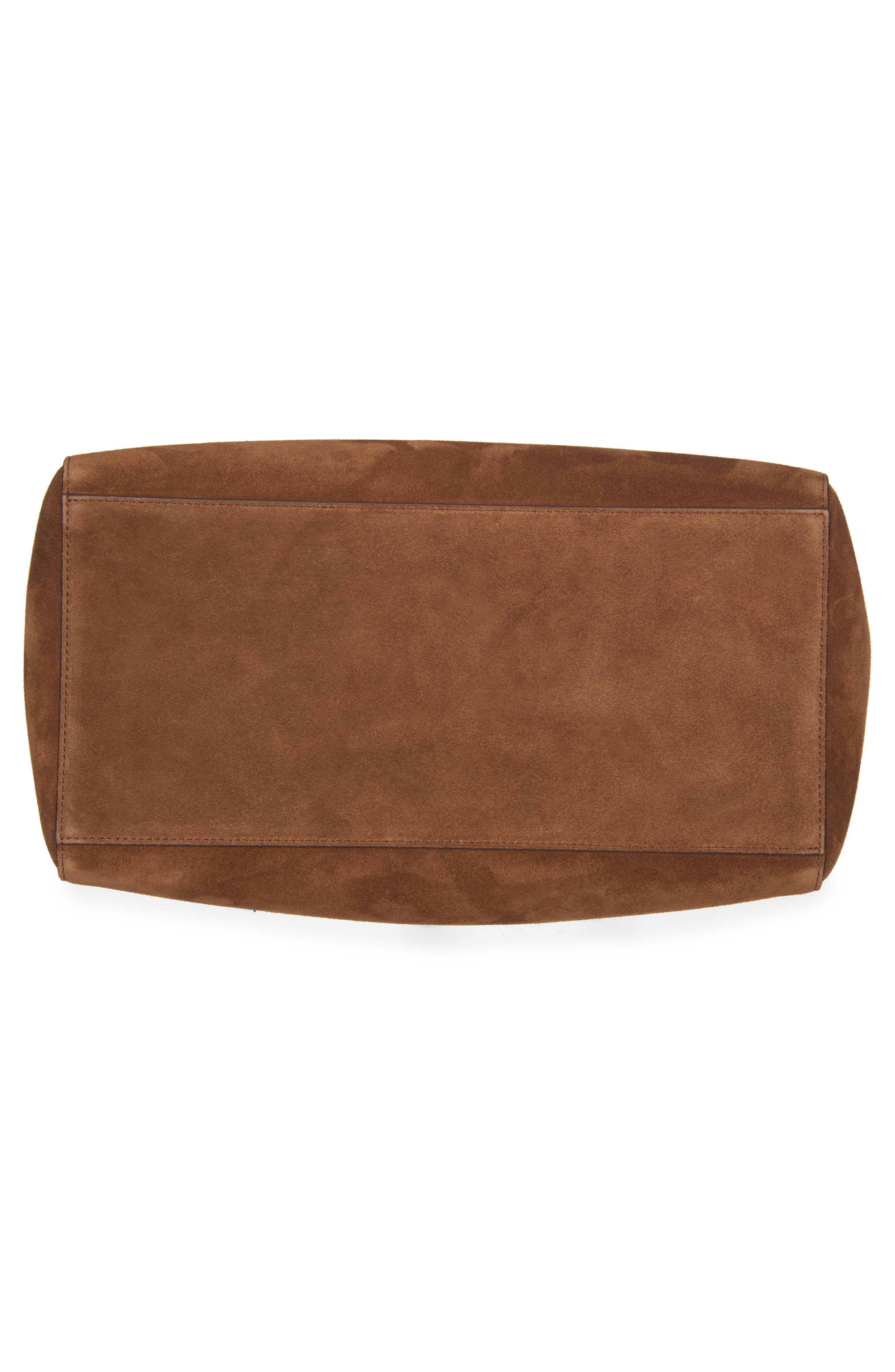 TOM FORD Medium Audrey Suede Tote, Alternate, color, 