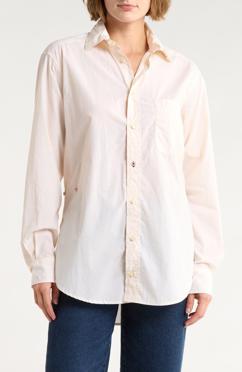 CISSA The Mens Cotton Button-Up Shirt, Main, color, Shell