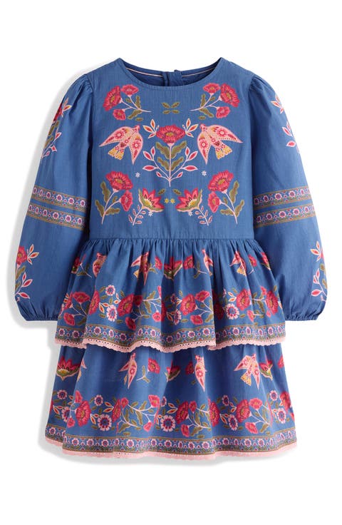 Kids' Gathered Waist Rara Dress