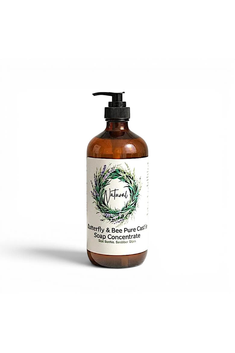 Pure Liquid Organic Castile Soap Natural Multi Purpose Cleaner Soap, Main, color, No Color