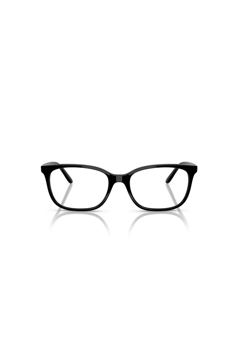 51mm Rectangle optical glasses, Alternate, color, Black