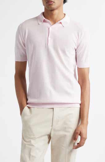 John Smedley Roth Solid Sweater Polo