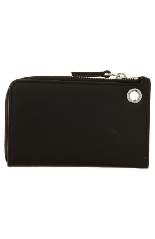 Marc Jacobs The Charm Top Zip Wallet In Black