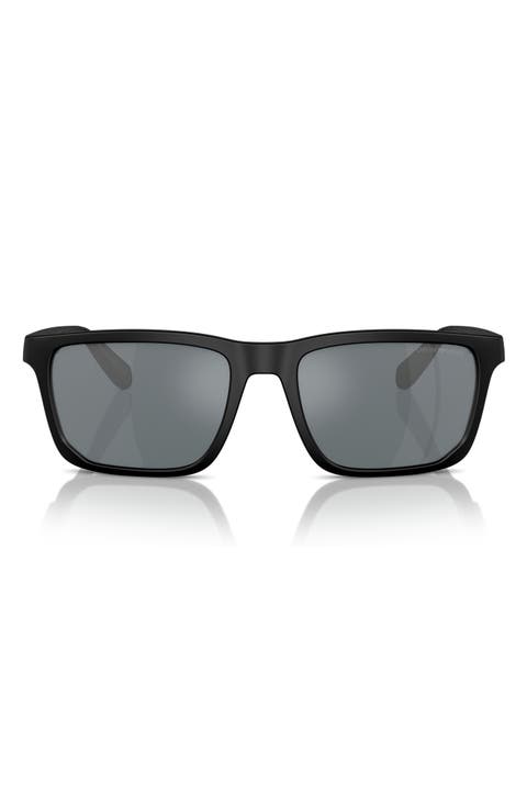57mm Rectangle Sunglasses