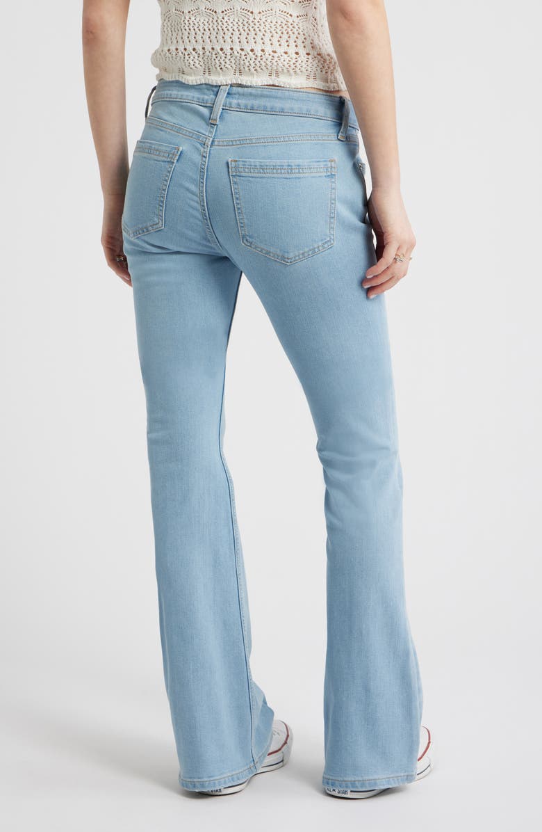 BP. Low Rise Flare Jeans, Alternate, color, Palms Wash