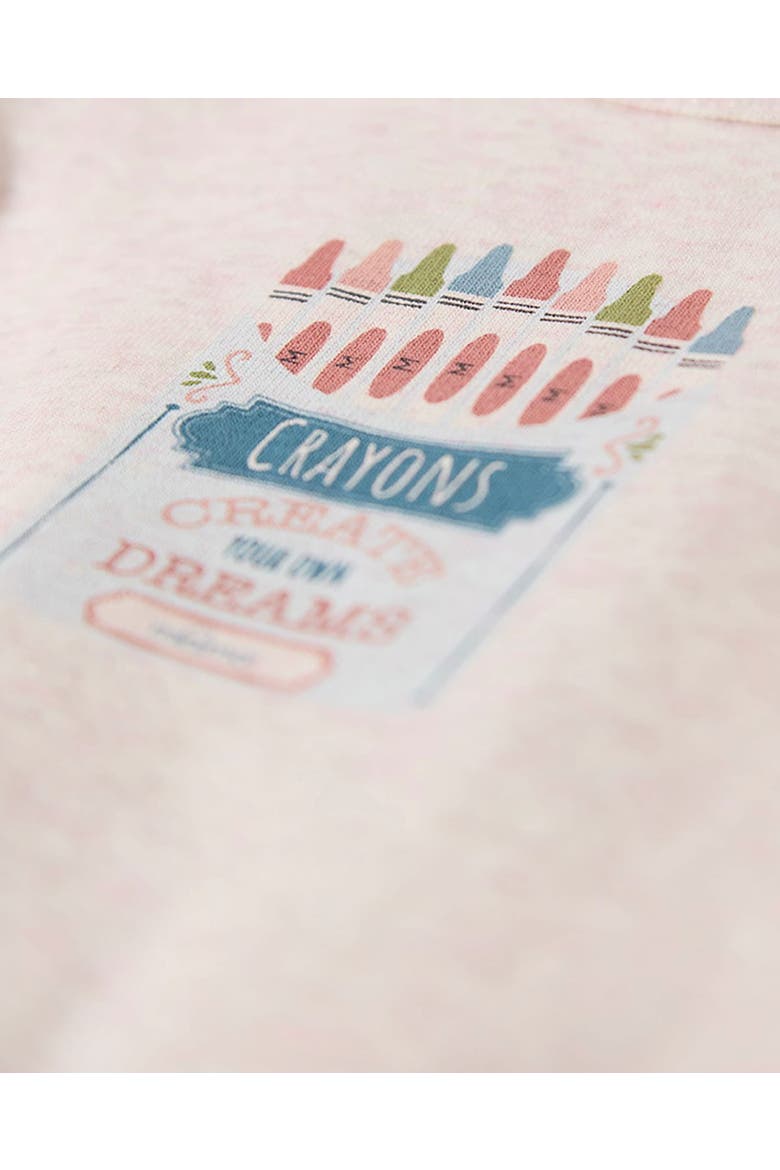 Baby Crayon Box Print Print, Alternate, color, Pink