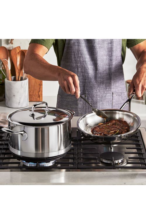 Demeyere Atlantis 9-piece Stainless Steel Cookware Set In Silver