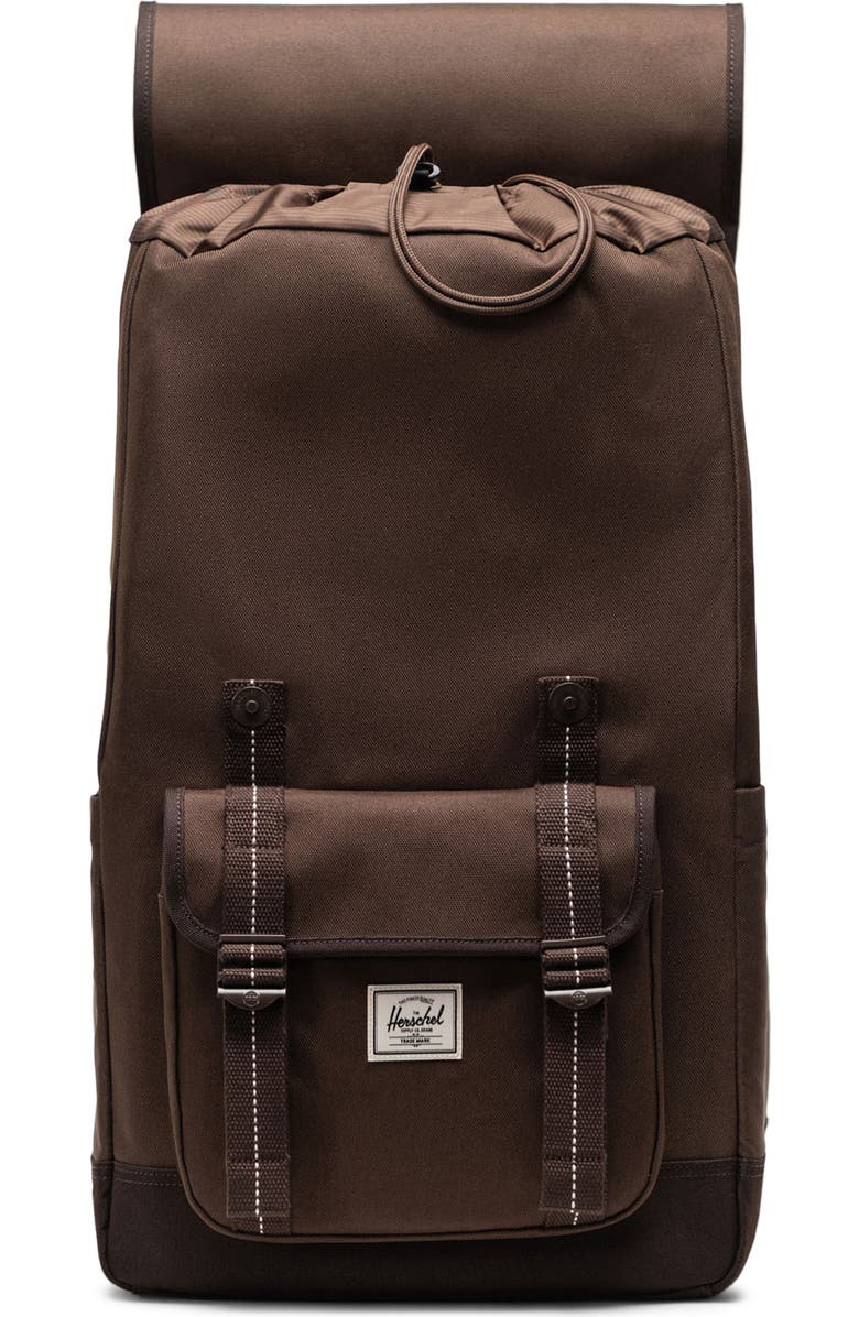 Herschel Supply Co. Little America Canvas Backpack, Alternate, color, Brown Slate/Delicioso