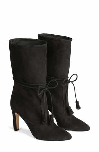 Eliza Tassel Slouch Bootie