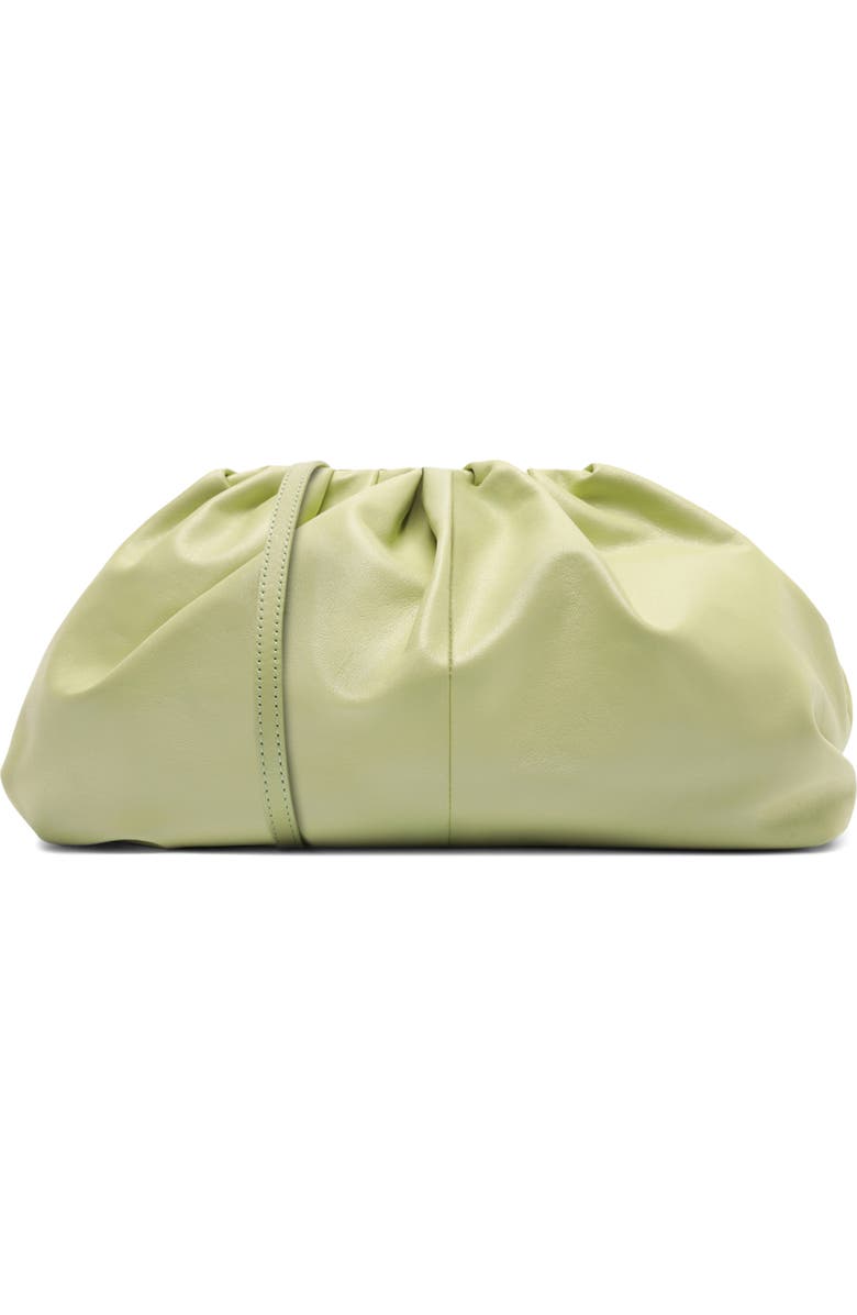 Arezzo Elizabeth Small Leather Clutch, Alternate, color,