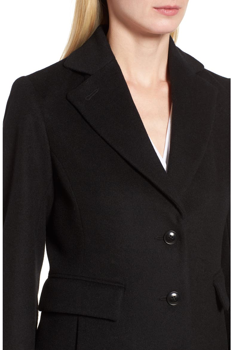 Walking Coat, Alternate, color, BLACK