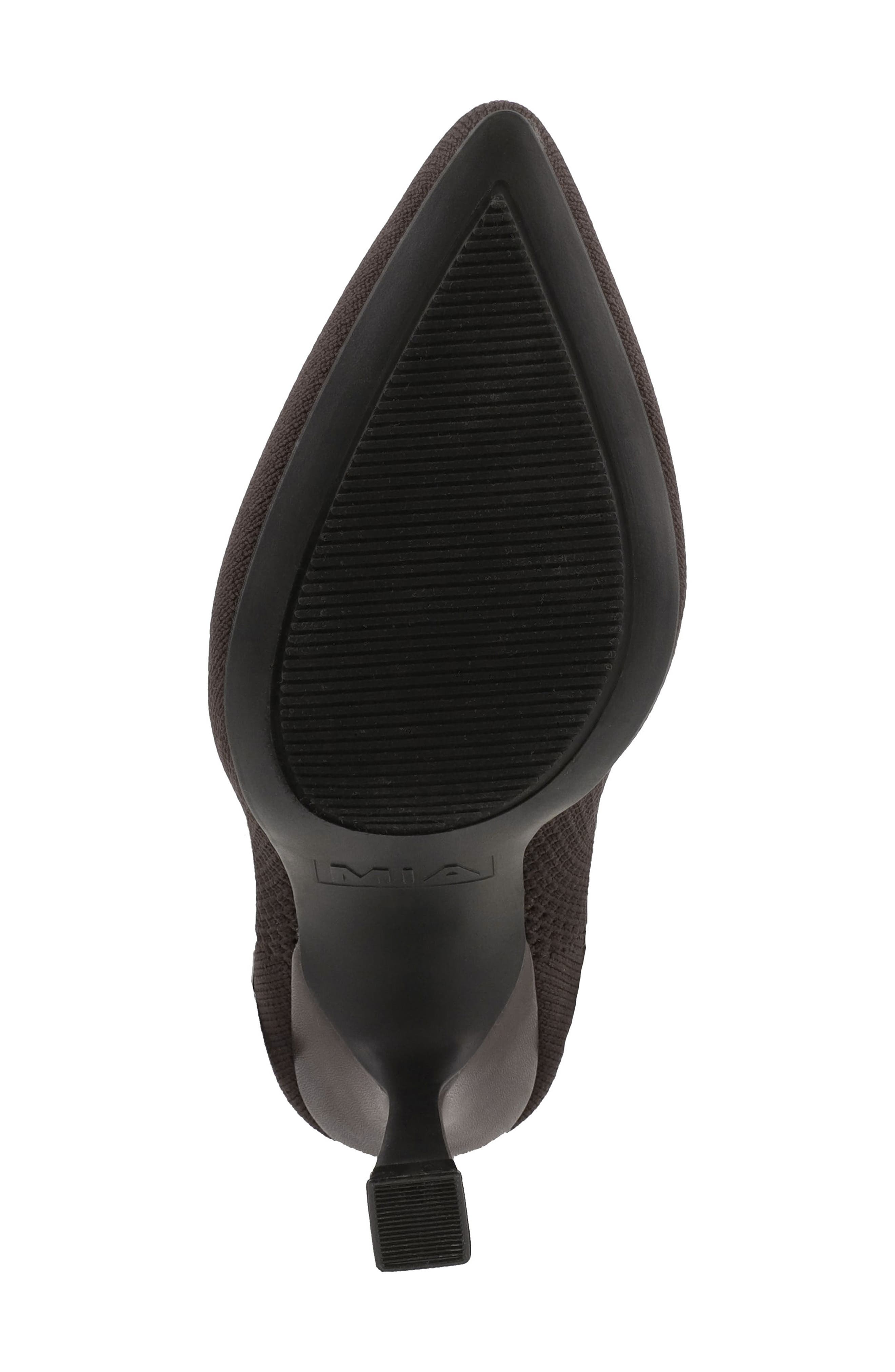 Pamilla Knit Bootie, Alternate, color, CHOCOLATE
