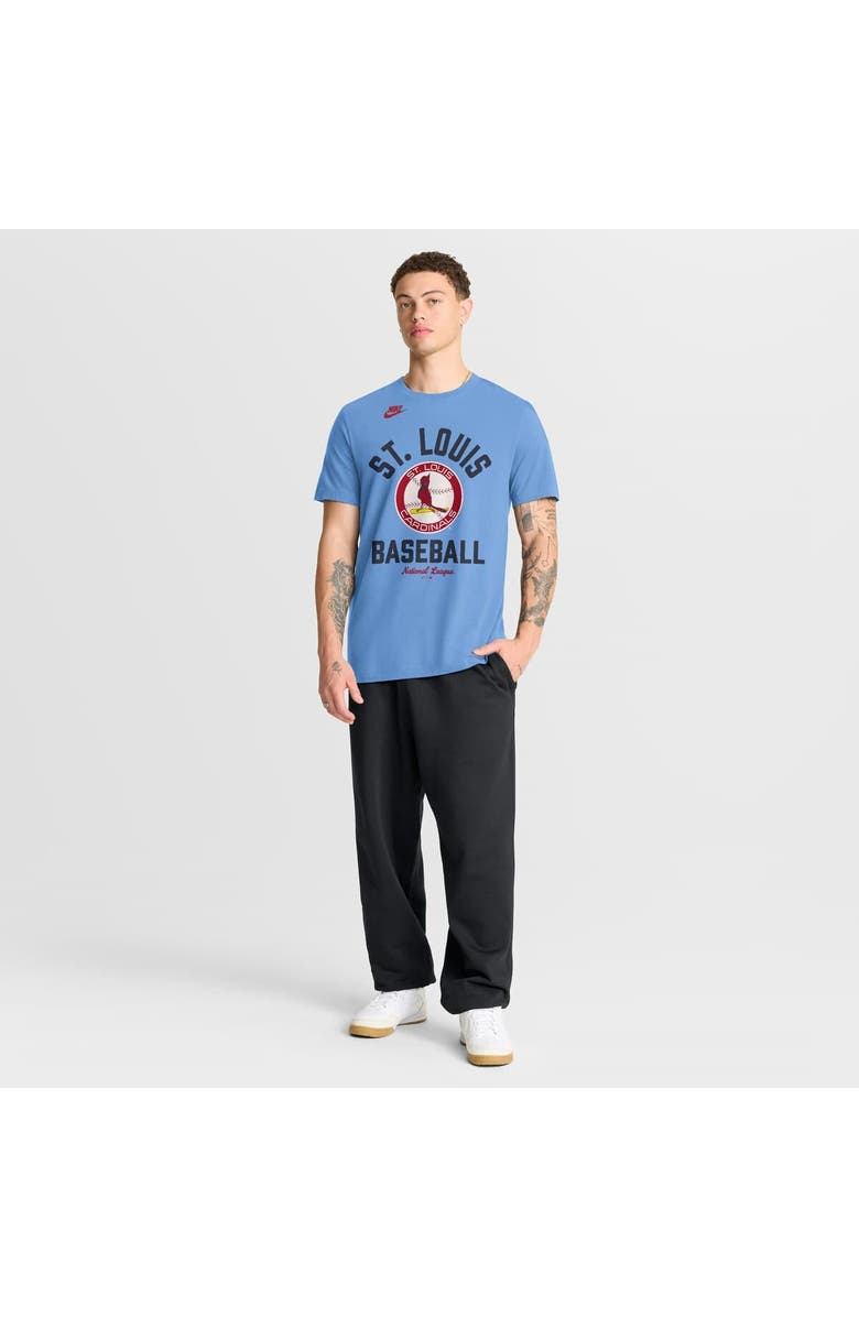 Nike Men's Nike Light Blue St. Louis Cardinals Cooperstown Collection T-Shirt, Alternate, color, Light Blue