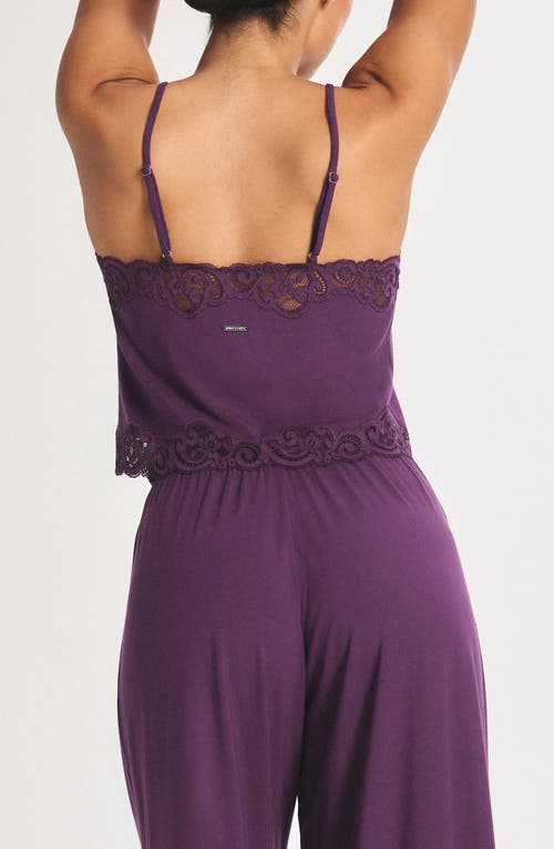 Savage X Fenty Swirly Girly Pajama Camisole In Purple