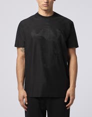 PHILIPP PLEIN Round Neck T-Shirt Jacquard Skull Men