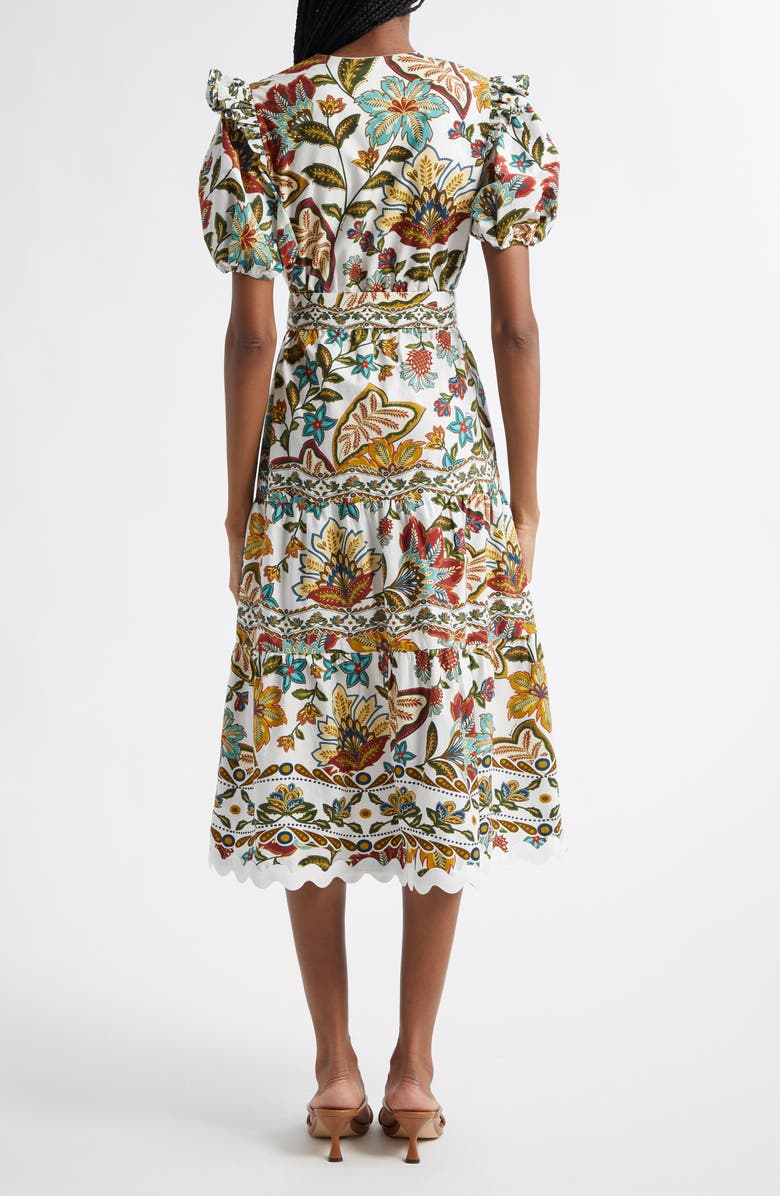 Yamila Cotton Eyelet High-Low Dress