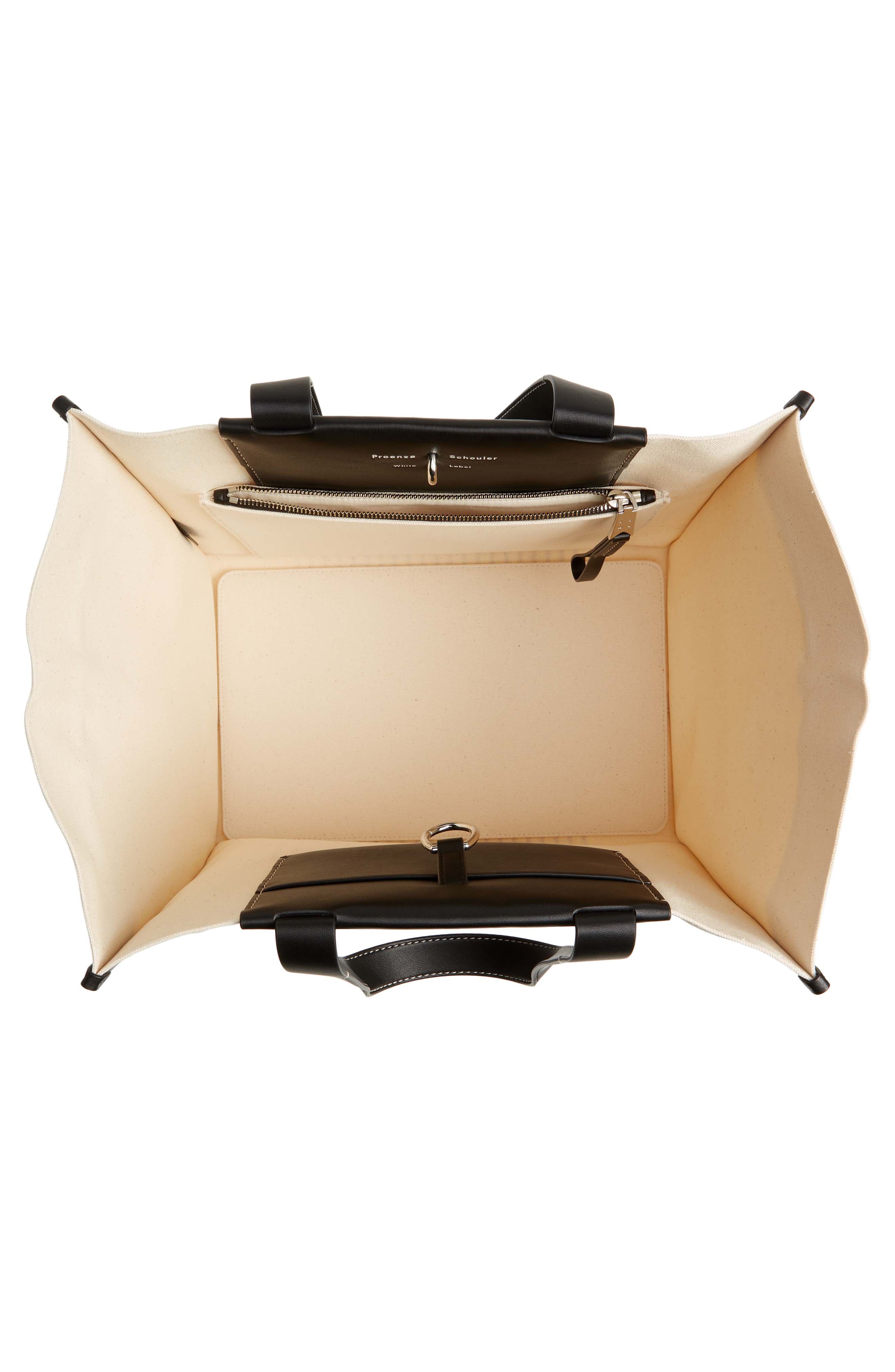 Proenza Schouler White Label X-Large Morris Stripe Tote Bag, Alternate, color, 