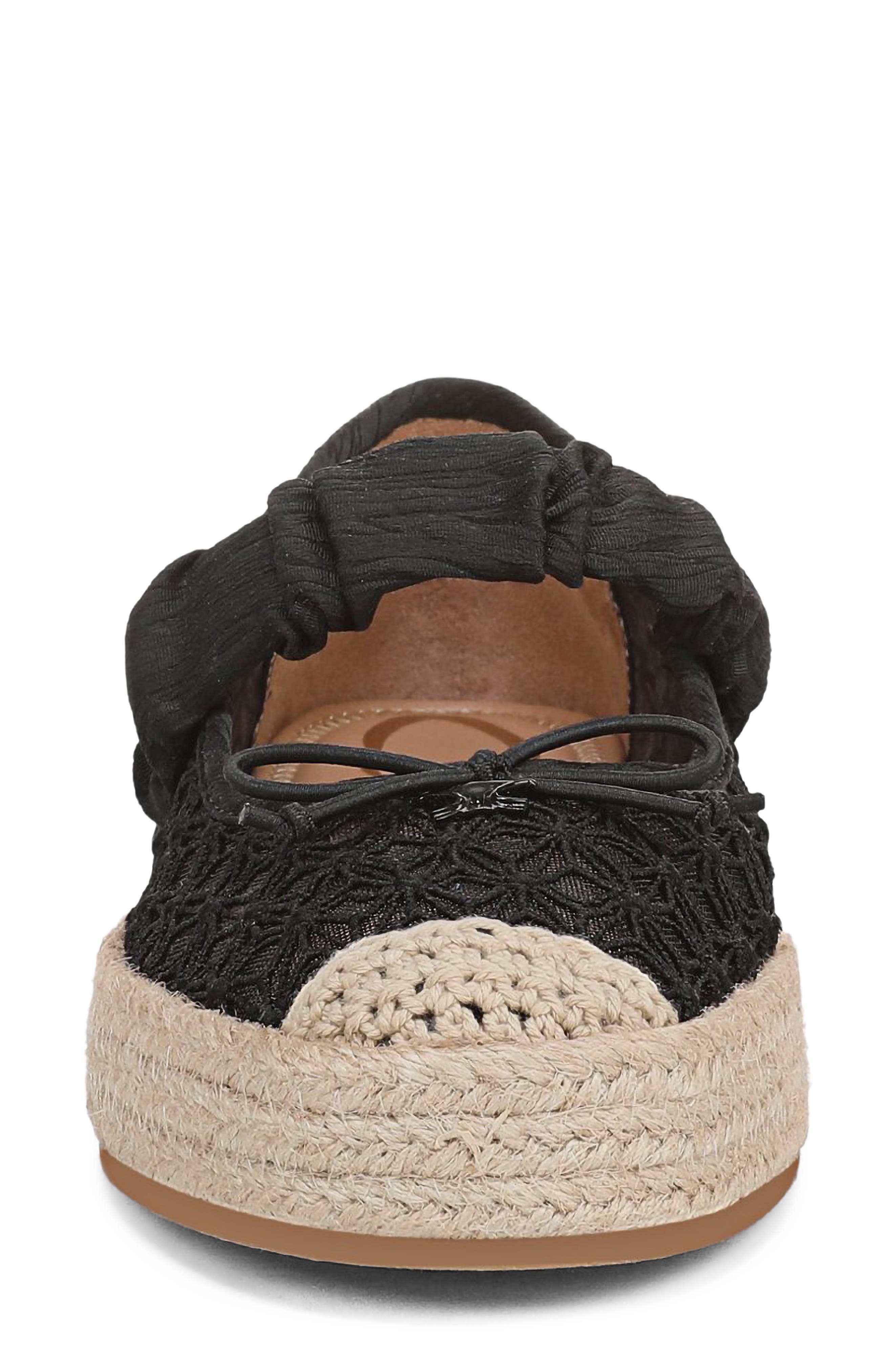 Circus NY by Sam Edelman Lillie Mesh Platform Espadrille, Alternate, color, Black