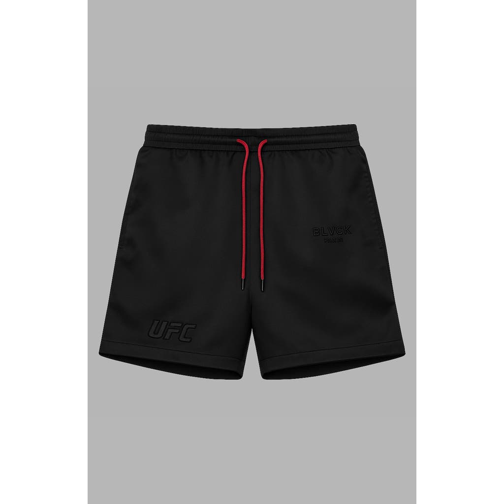 Blvck X Ufc Shorts In Black