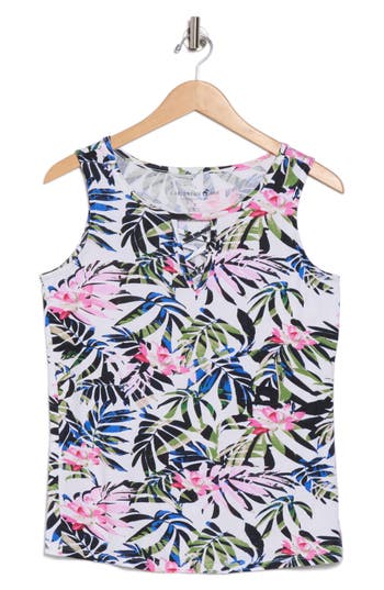 Caribbean Joe Crisscross Keyhole Tank