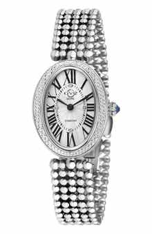 PIazza Navona Diamond Dial Bracelet Watch, 29mm x 38mm