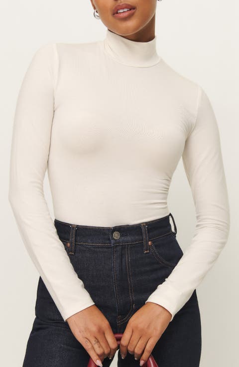 Nell Turtleneck Jersey Top