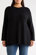 Eileen Fisher Organic Cotton & Cashmere Crewneck Sweater