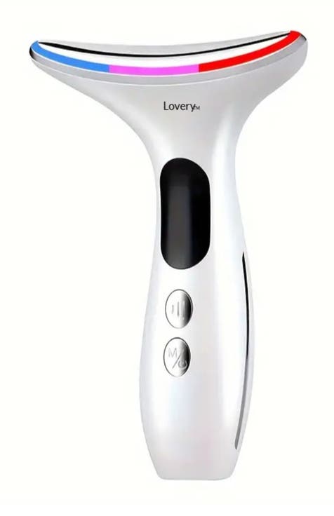 Light based multifunctional  Face and Neck Beauty Massager wand, Skin care tool