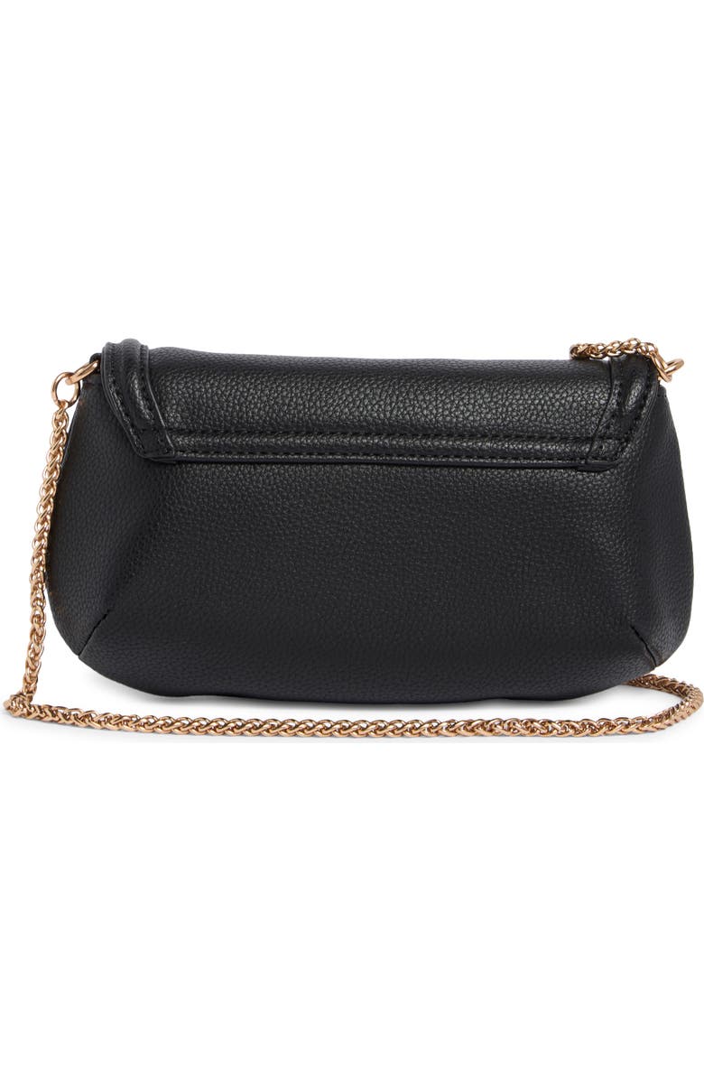 Sam Edelman Jasmine Small Flap Shoulder Bag, Alternate, color, Black