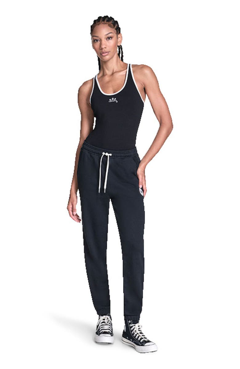 Converse Jersey Bodysuit, Alternate, color, Converse Black