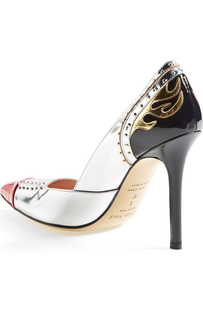 Kate Spade New York 'lunar' pointy toe pump, Alternate, color,