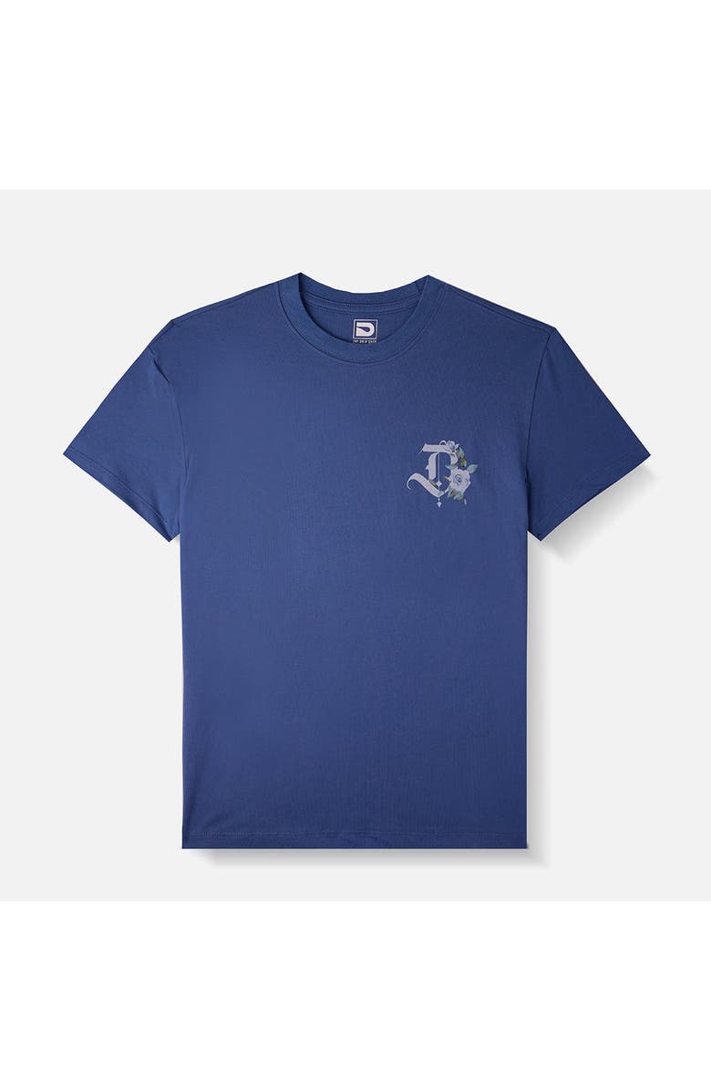 The Drip Shop Garden District Tee - Big Kid, Main, color, Navy