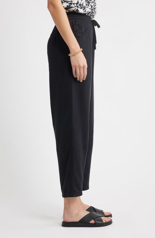 Caslonr Caslon(r) Pull-on Barrel Pants In Black