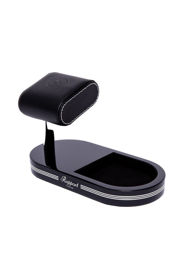 WATCH STAND WITH TRAY, Alternate, color, Black