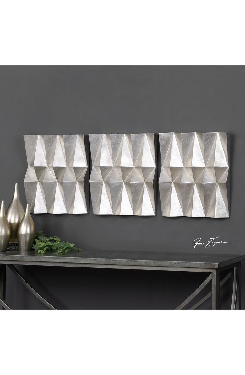 Uttermost Faceted Wall Art, Alternate, color, 