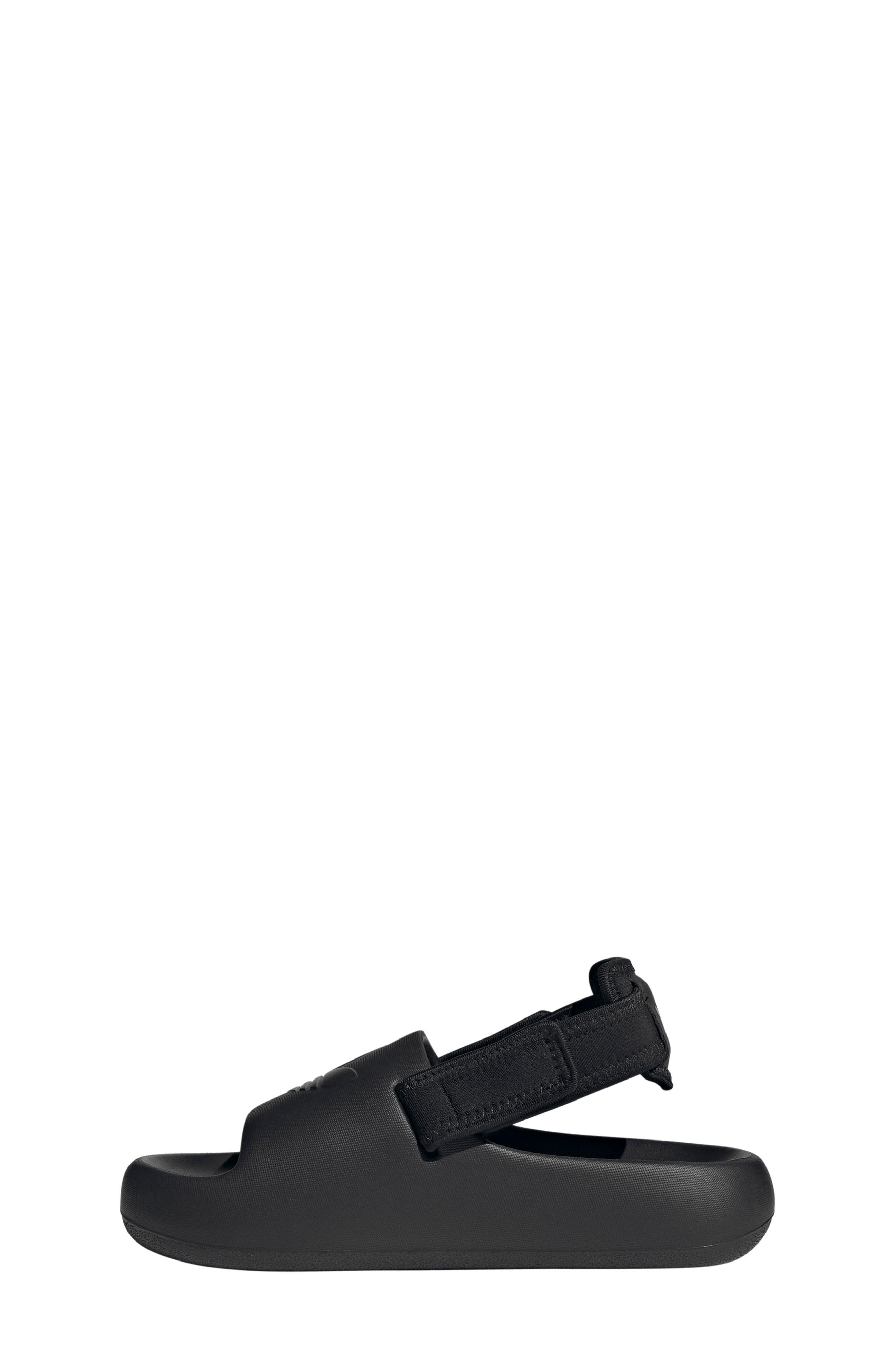 adidas Kids' Adifom Adilette Slide Sandal, Alternate, color, Black/ Black/ Black