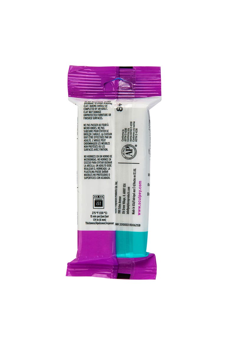 III Polymer Clay Black 8oz Pack Oven, Alternate, color, Multicolored