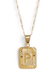 Bracha Initial Pendant Necklace
