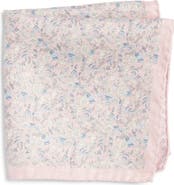 Jack Victor Yukon Reversible Silk Pocket Square