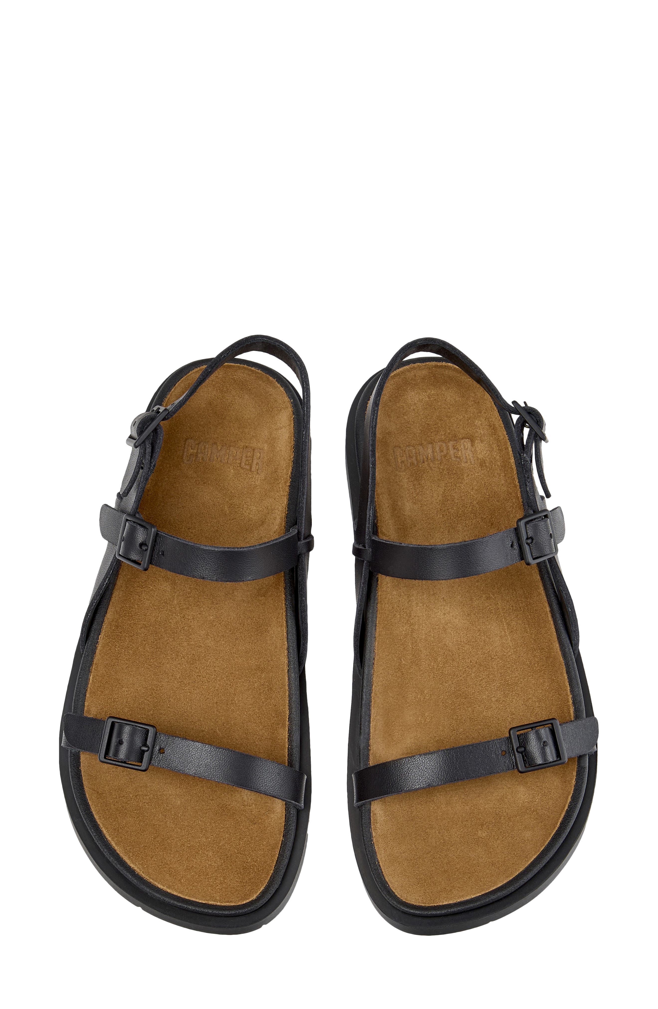 Camper Lluc Sandal, Alternate, color, Black