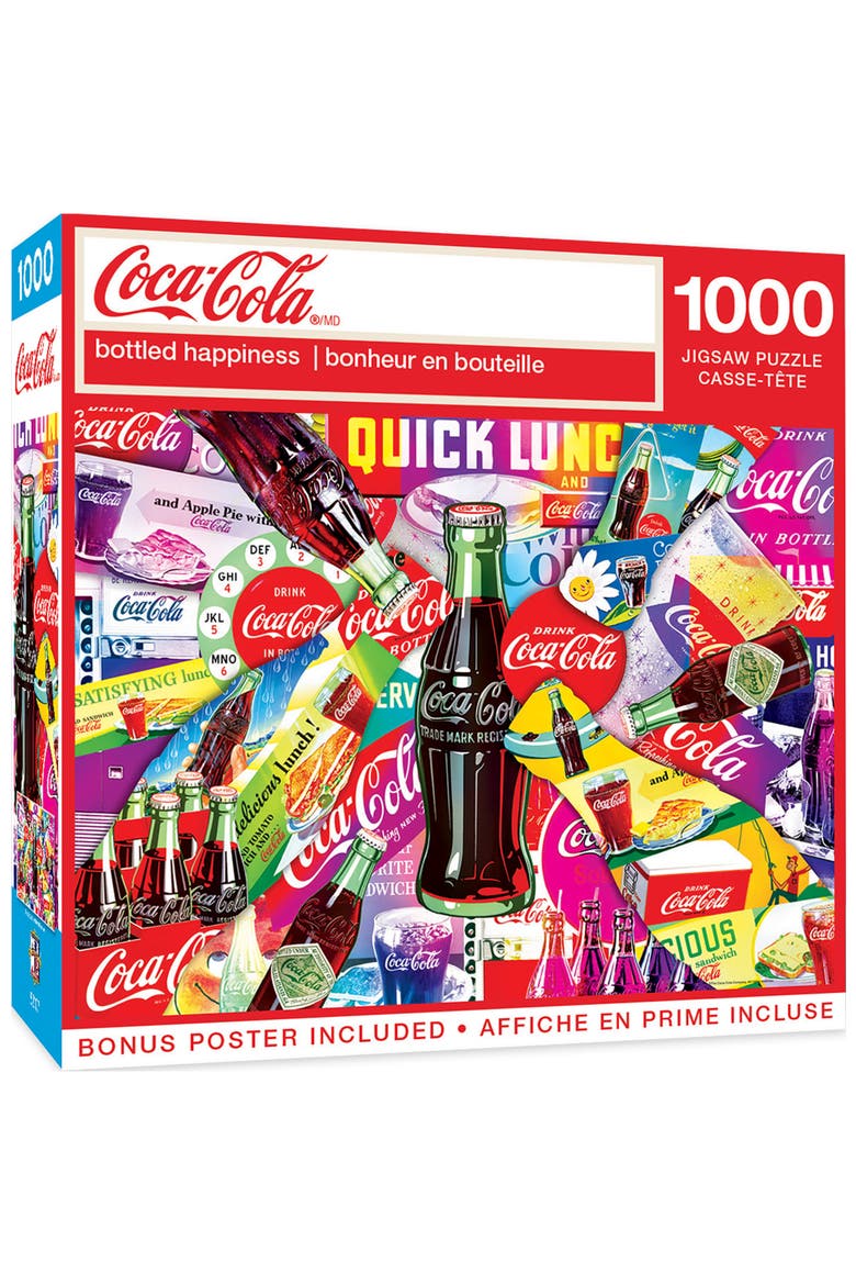 Bottled Happiness 1000 Piece Puzzle, Main, color, Multicolor