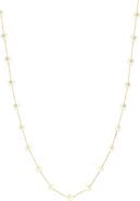 EFFY 14K Yellow Gold Freshwater Pearl Y-Drop Necklace