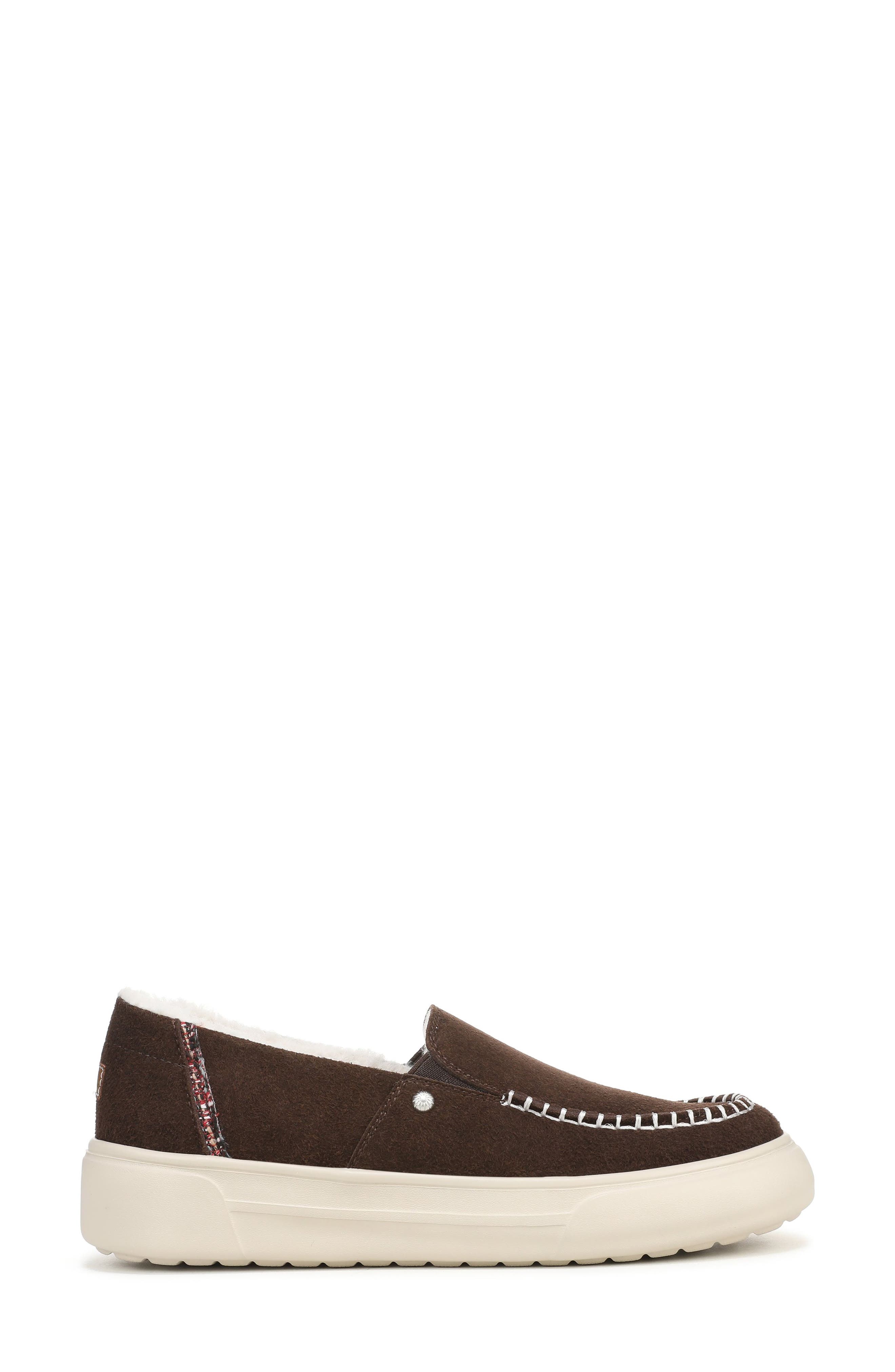 Seabright Slip-On Shoe, Alternate, color, ESPRESSO FAUX SUEDE