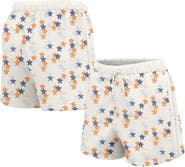 LUSSO Women's Lusso  White Houston Astros Marge Shorts