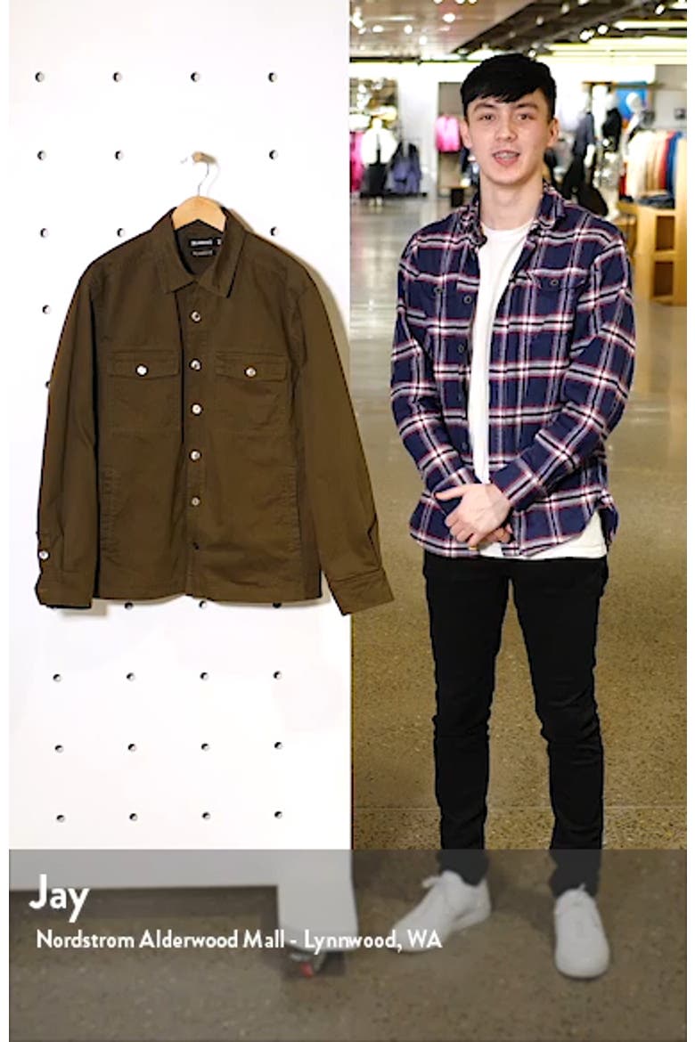 Regular Fit Cotton Shirt Jacket video