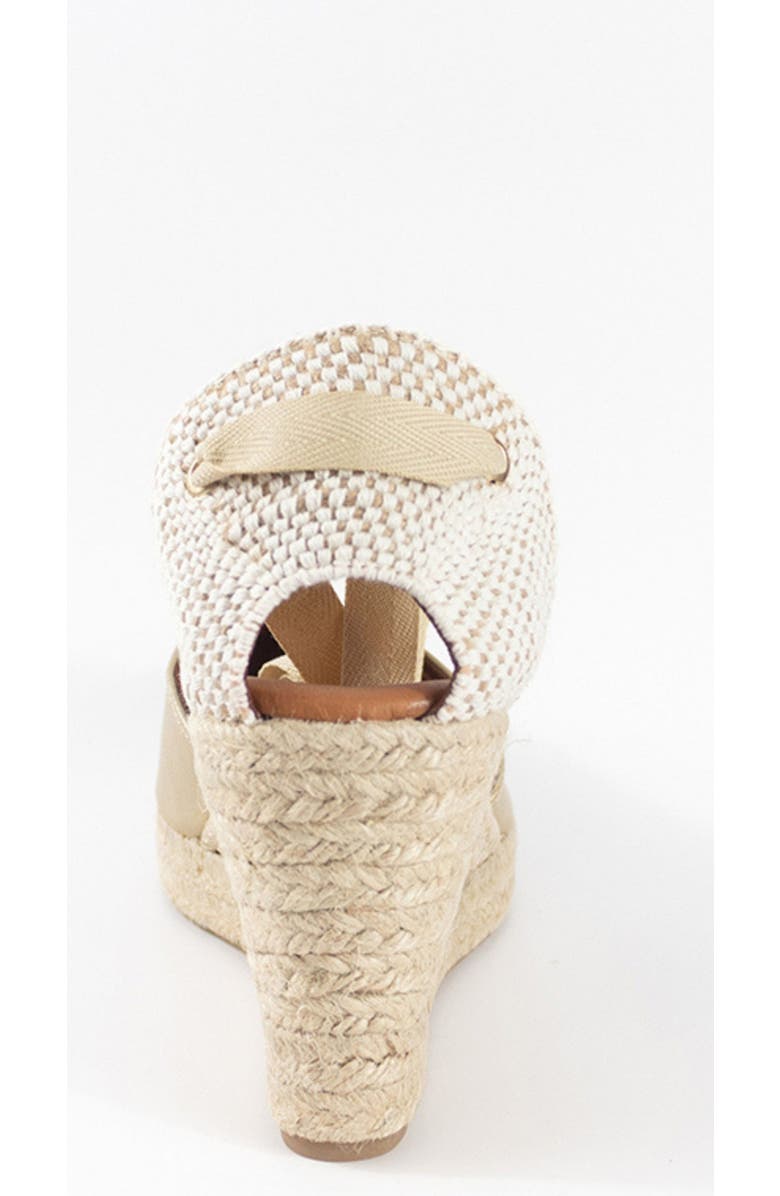 Menina Step Jimena High-Lace Espadrille, Alternate, color, Gold