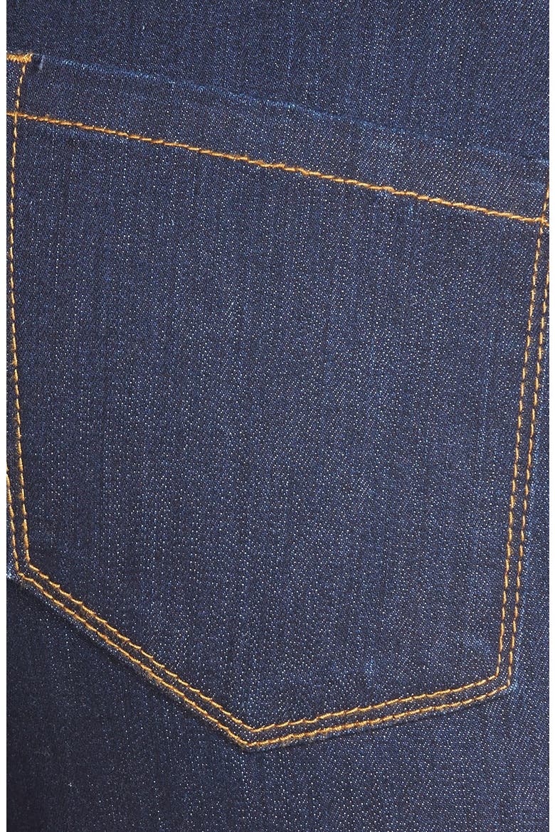 'Lies and Alibis' Flare Jeans, Alternate, color, BLUE