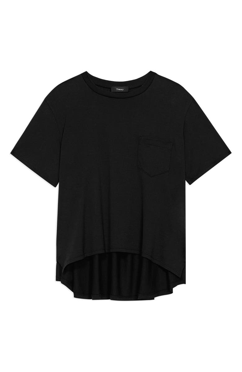 Theory Easy Apex High-Low Pocket T-Shirt, Alternate, color,